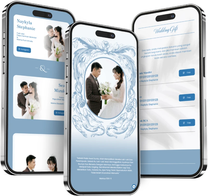 Website Undangan Pernikahan Modern & Murah